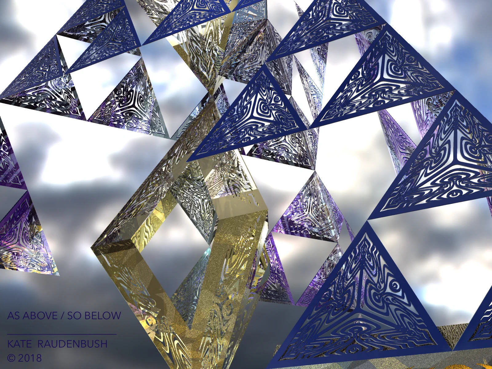 As Above So Below rendering by Kate Raudenbush